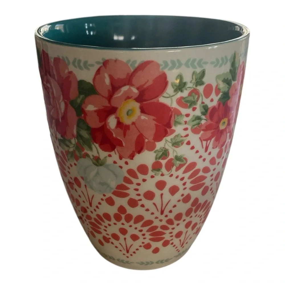 Starbucks White Mug and pioneer woman floral mug bundle - Picture 4 of 11